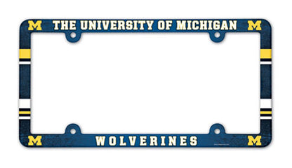 Michigan Wolverines License Plate Frame