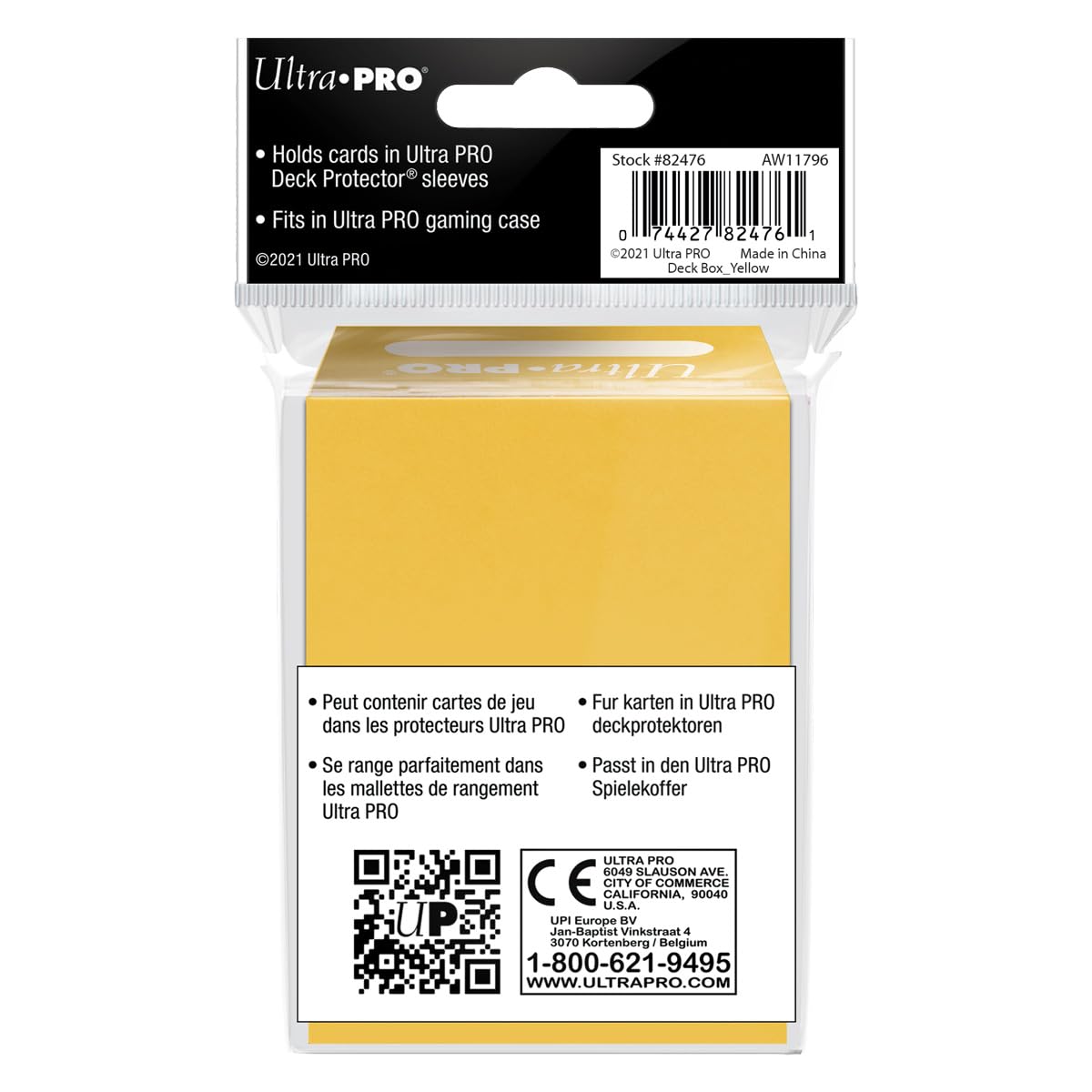 Yellow Deck Box