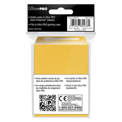 Yellow Deck Box