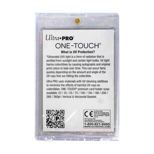 Ultra PRO - 35 pt. Vintage One Touch Sports Cards Holder and Protector - Perfect for showing off and Protecting your Valuable Sports Cards and Collectible Trading Cards, Safe Secure Magnetic Closure