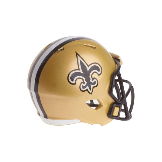 Riddell NFL New Orleans Saints Helmet Pocket ProHelmet Pocket Pro Speed Style, Team Colors, One Size