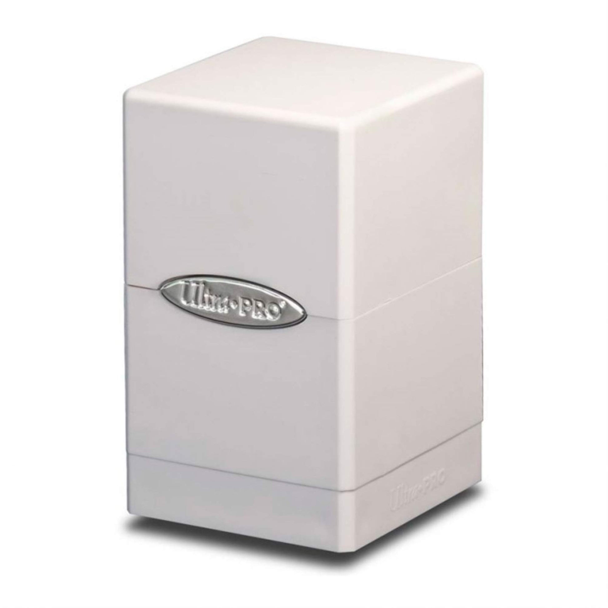 White Satin Tower Deck Box