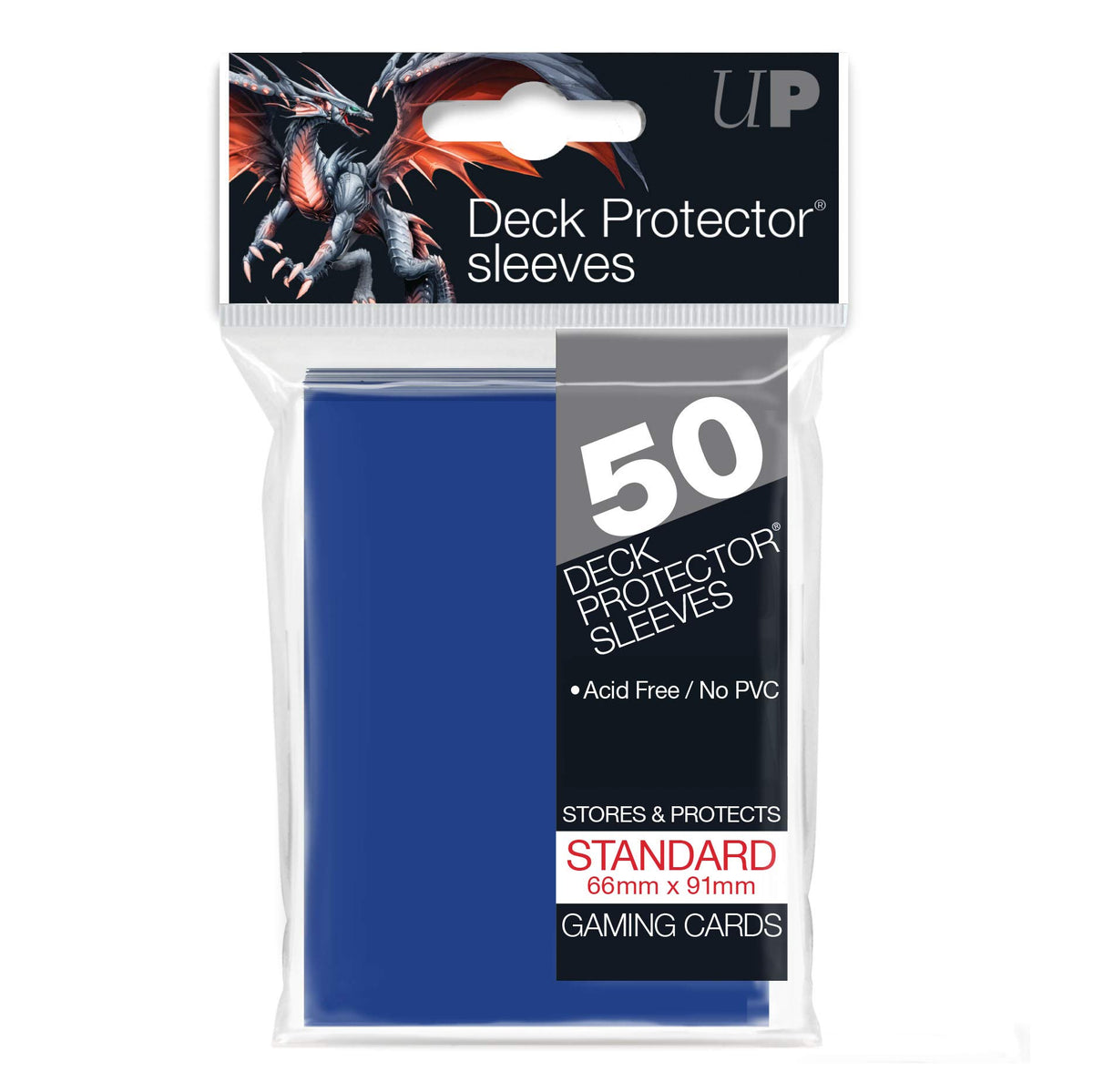 Blue Deck Protector Sleeves