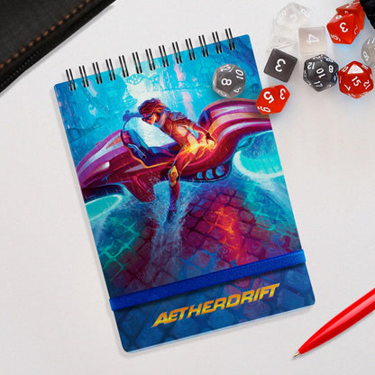 Aetherdrift Spiral Notebook