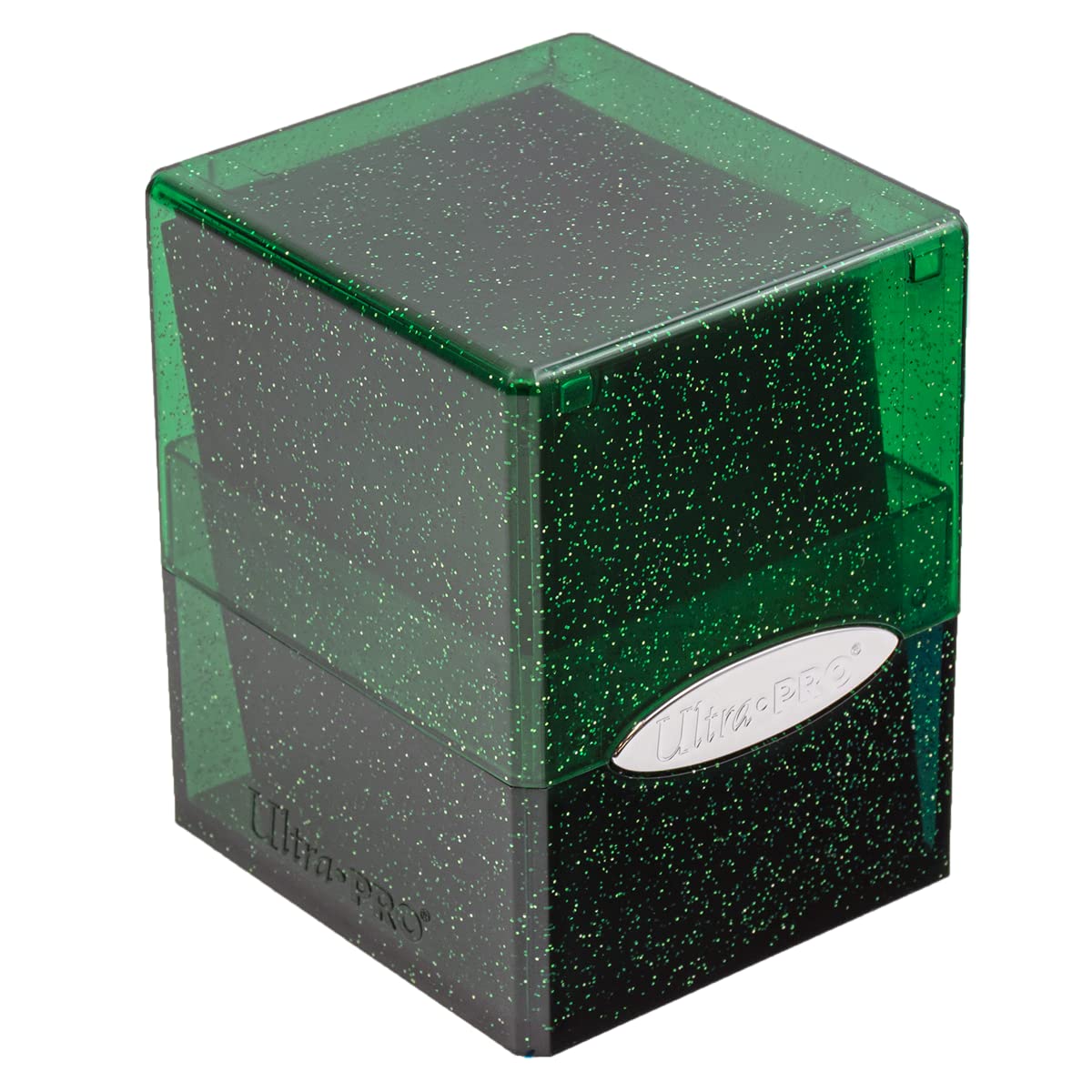 Green Glitter Cube Deck Box