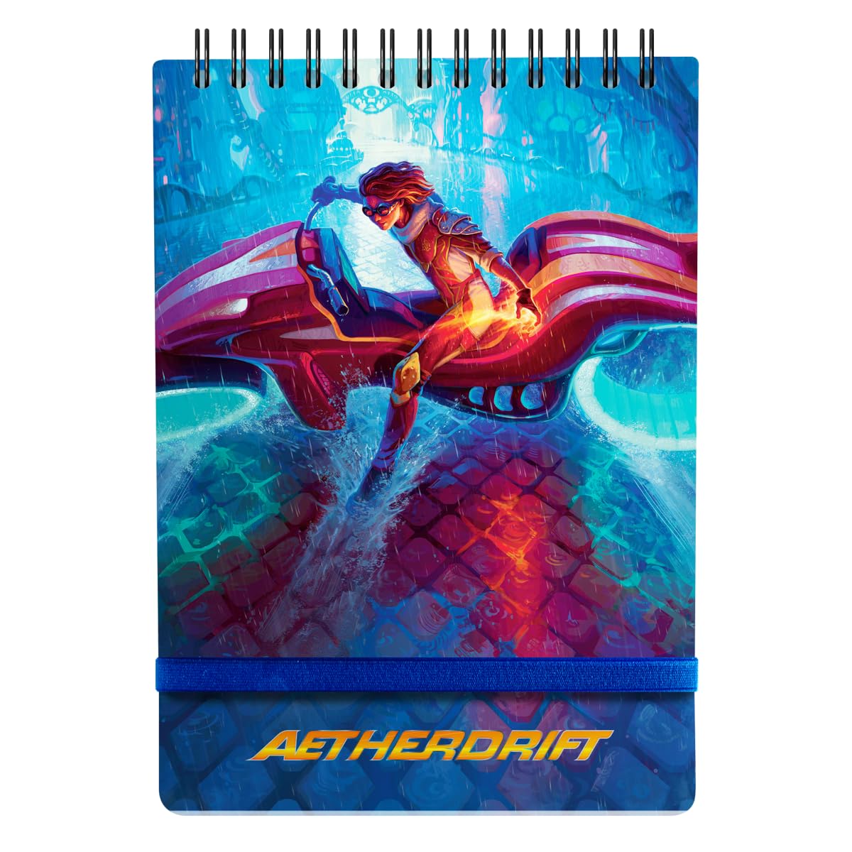 Aetherdrift Spiral Notebook