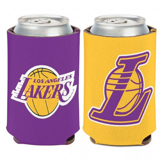 Los Angeles Lakers TWO COLOR Can Cooler 12 oz.