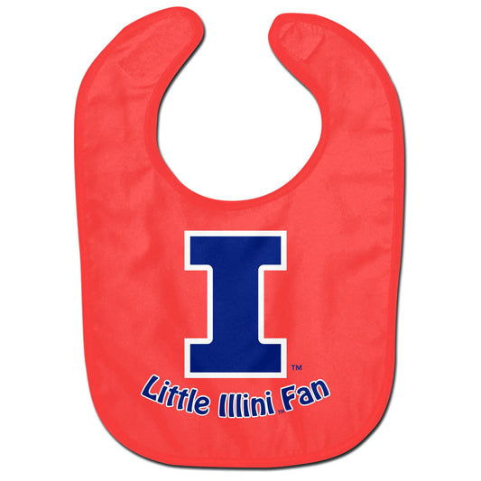 Wincraft NCAA University of Illinois WCRA2018124 All Pro Baby Bib