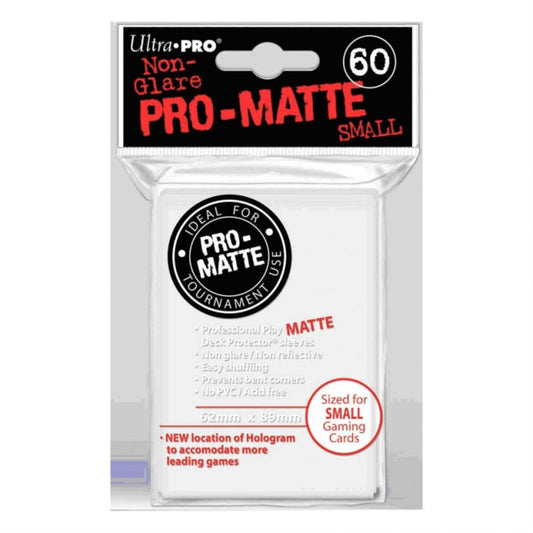 White Deck Protector Sleeves (60-Count)