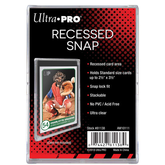 Recessed Snap-Tite Card Holder