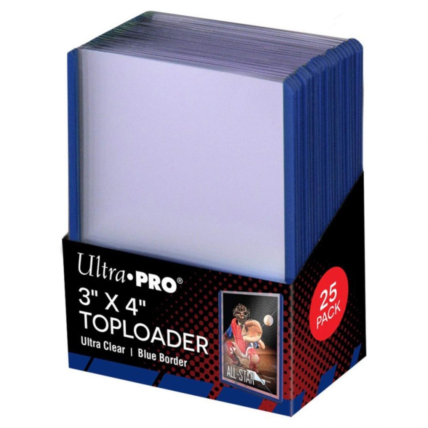 Blue Toploader 3x4