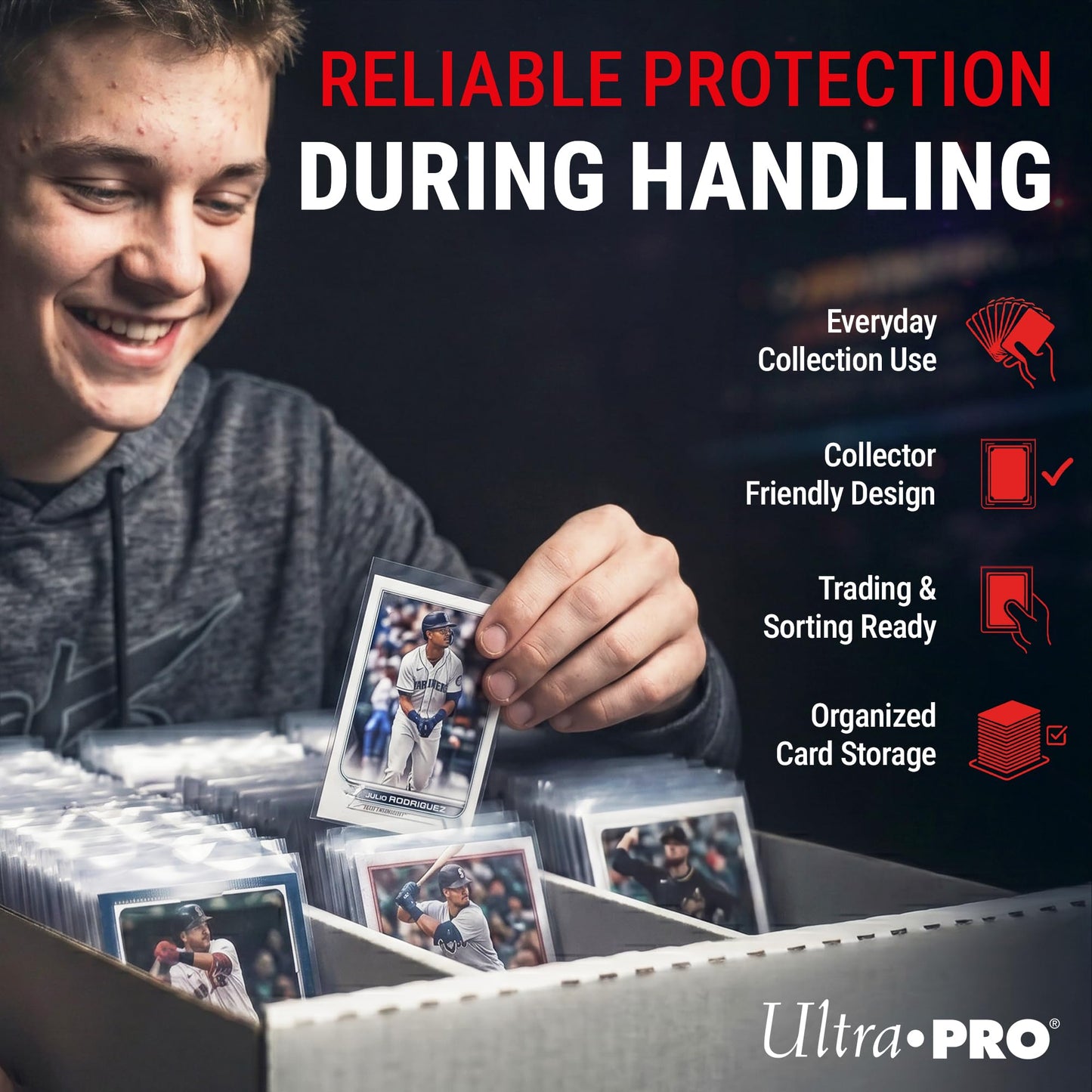 Clear Card Sleeves (100-Count)