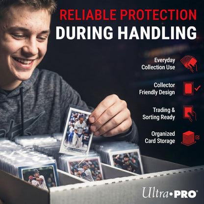 Clear Card Sleeves (100-Count)