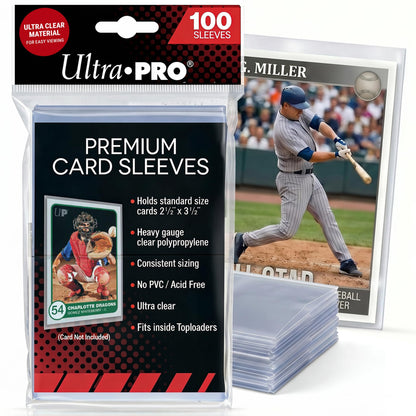 Clear Card Sleeves (100-Count)
