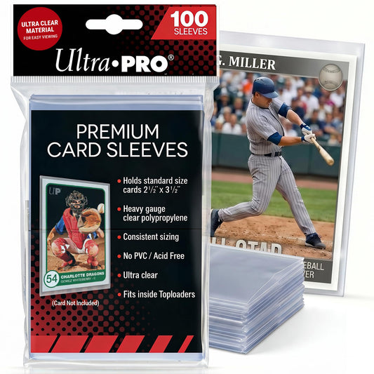 Clear Card Sleeves (100-Count)